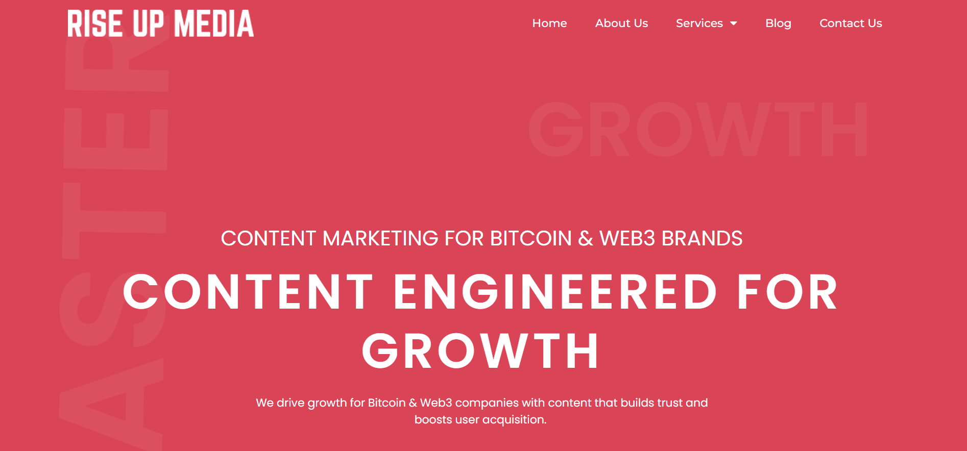 blockchain SEO & content marketing agency