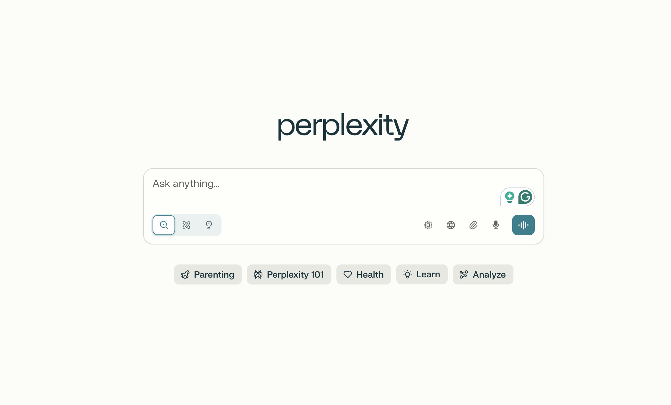 perplexity search optimization
