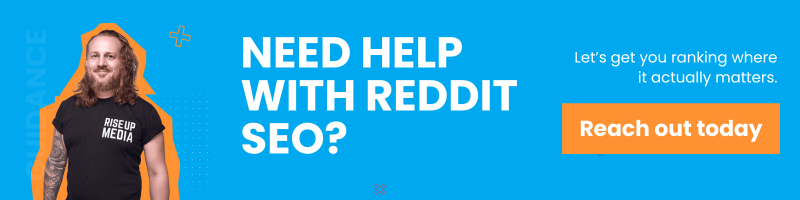 Reddit SEO